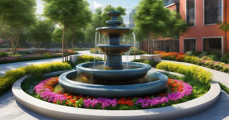 Social Wellness Fountain