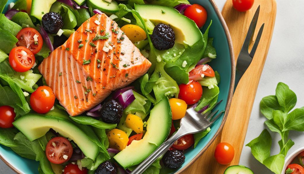 Easy Clean Eating Salmon Salad