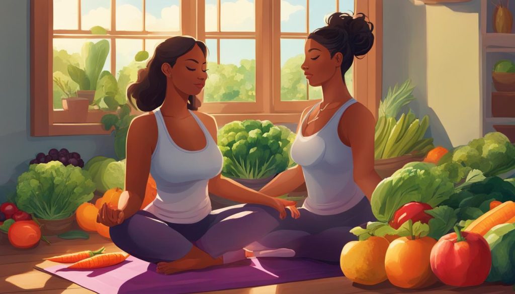 Yoga and Mindful Eating for Holistic Health